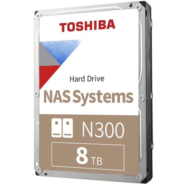 Disco Rigido de 3.5 Toshiba 8 TB N300 - HDWG480XZSTA